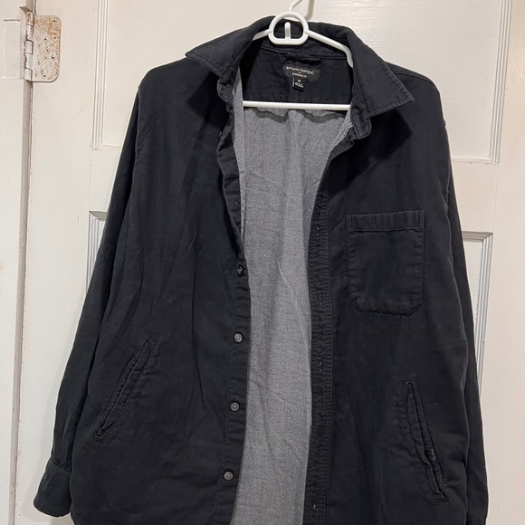 Banana Republic Other - Banana Republic Black Shirt Jacket